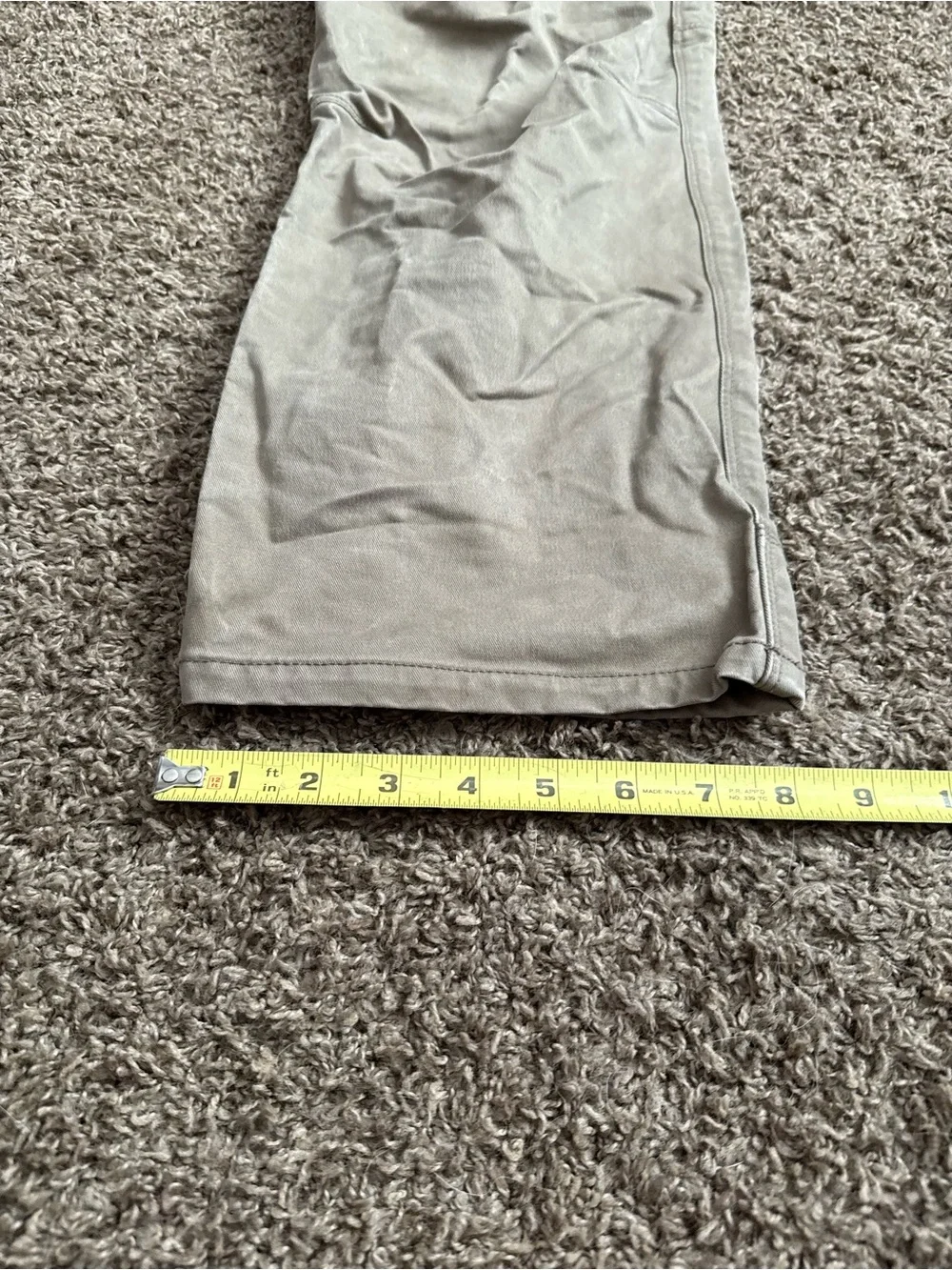 Kuhl Rydr Vintage Patina Dye Pants Tan Men’s 34x30 Outdoor Hiking Canvas Heavy